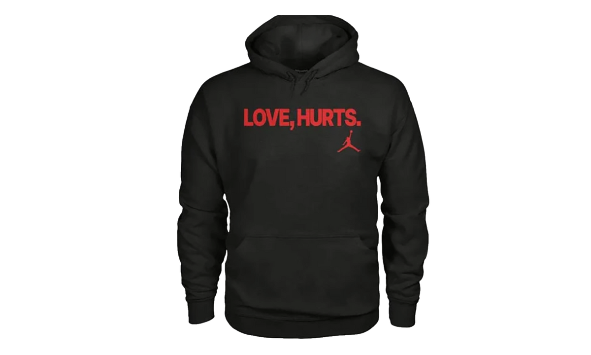 Jordan Fleece Love Hurts Jalen Hurts Hoodie Bred IQ3843 010